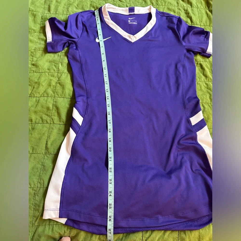 Nike Hyperace Short Sleeve Volleyball Practice Jersey Women's Small- purple - Picture 4 of 6